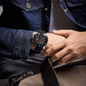 Megir 2130 Heren Horloges Topmerk Luxe Polshorloge Man Mode Waterdichte Chronograaf Sporthorloges Quartz Polshorloj - Product Image 5