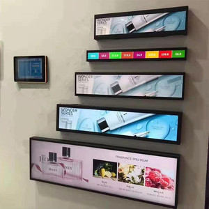 จอ LCD สำหรับซูเปอร์มาร์เก็ตป้ายดิจิทัลแบบยืดได้ความละเอียดสูงบางเฉียบ - Product Image 6