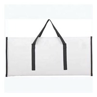 Sac isotherme multifonctionnel imperméable en PVC TPU pour la pêche, capacité 50L, pour le stockage et le transport de poissons vivants