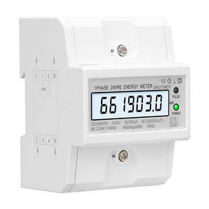 เครื่องวัดพลังงานไฟฟ้า <span class=keywords><strong>SINOTIMER</strong></span> DDS6619-030 ได้รับการรับรอง MID พร้อมจอ LCD แสดงผลแบบ Backlit 4P รองรับแรงดันไฟฟ้า 230VAC 5(100)A ติดตั้งบนราง DIN ขนาดกะทัดรัด แบบเฟสเดียว - Product Image 6