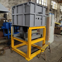 Four de fusion de ferraille de cuivre 150 KG 200 KG 300 KG 1.5 t Four de fusion de cuivre à induction en billette de cuivre coulé d'Inde