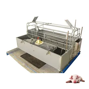 Pig Farm Equipment Galvanized Farrowing Crate Sow Gestation Bed Pig Farrowing Crates Pen Pig Farrowing Crate Flooring