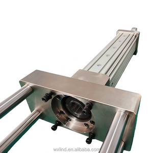 Bibo LIND LDE80 – Ensemble de précision avec course de 200 mm, détection de puces haute précision, longue durée de vie, corps en aluminium, piston, cylindre et roulement LI - Product Image 2