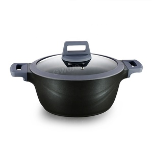 15 Piece đen Hoàng Gia uy tín nhôm đồ nấu nướng nồi Diecast nhôm Bộ đồ nấu nướng - Product Image 3