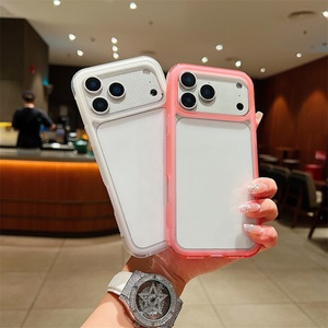 Funda Protectora Transparente de Lujo a Prueba de Golpes para iPhone 15 14 13 Pro Max, Funda Protectora Acrílica para iPhone 16 Pro Premium - Product Image 2