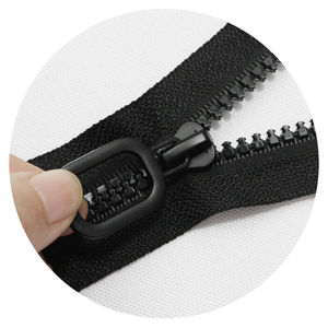 Tùy Chỉnh Chất Lượng Cao #3 #<span class=keywords><strong>5</strong></span> #8 Màu Đen Nylon Kim Loại Nhựa Trượt Zip Puller Cho May Mặc Biểu Tượng Tùy Chỉnh Hành Lý Dây Kéo Đầu Thanh Trượt - Product Image 2