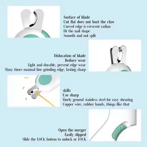 سكين تشذيب مخلب كهربائي صغير احترافي أدوات تجميل أظافر الحيوانات - Product Image 5
