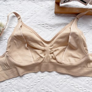 Soutien-gorge de maternité confortable et sexy en gros, taille XL, ouverture frontale, sans armatures, bretelles convertibles, respirant pour femmes enceintes - Product Image 5