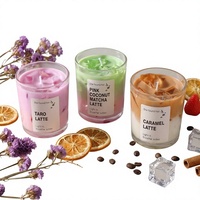 Kreative Eisgetränk-Duftkerze in Becherform, Gelee-Wachs Aromatherapie-Kerze für Heim- und Partydekoration, Großhandel