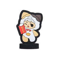 Figurine PVC créative en époxy à ventouse, boîte mystère, version Q, décoration de bureau anime, cadeau, vente en gros pour magasins
