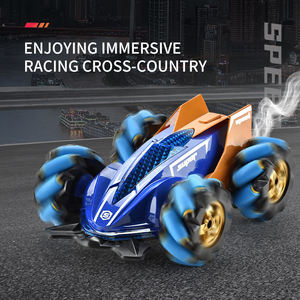 HW TOYS 2.4G 21CH Voiture télécommandée RC 1/16 avec pulvérisation, détection, endurance, musique, lumière, cascade et drift - Product Image 4