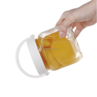 En gros, Bocal Mason amélioré pour la mise en conserve des cornichons, avec couvercles hermétiques, bocal transparent pour cornichons, couvercle filtrant, bocal de fermentation pour cornichons