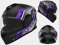 Casque intégral de moto AXK High Click, best-seller, style de sécurité apprécié par des milliers de motards