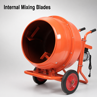 Bétonnière portable de petite taille 350L 400L 500L pour projets de construction