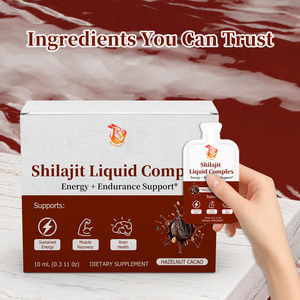 ของเหลว shilajit ที่มีสารสกัดจากโซเดียม shilajit มีสารสกัดจากของเหลวเพิ่มพลังงานและความอดทนของของเหลวหยด - Product Image 5