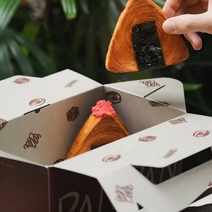 Cajas <span class=keywords><strong>de</strong></span> Embalaje Rígidas Personalizadas para Galletas, Pasteles, <span class=keywords><strong>Donuts</strong></span> y Postres, Caja <span class=keywords><strong>de</strong></span> Papel Reciclable para Llevar - Product Image 2