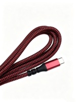 Câble USB C vers USB C tressé de qualité supérieure, transfert de données 10 Gbps, charge rapide PD 100 W, cordon USB C tressé durable