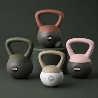Pesa Rusa Ergonómica de 8 kg para Entrenamiento de Fuerza, Diseño Minimalista y Estético, para el Hogar