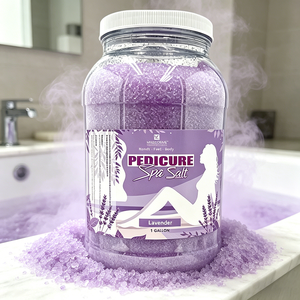 Sal <span class=keywords><strong>de</strong></span> Pedicura Spa Exfoliante Suave con Extractos Naturales <span class=keywords><strong>de</strong></span> Sal Marina, 1 Galón, con Aroma Intenso, Desintoxicante, Marca Privada con Logotipo Personalizado - Product Image 2