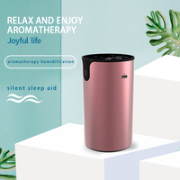 Deux fluides Double buse Portable voiture huile essentielle diffuseur d'arôme purificateur d'air humidificateur parfum purificateur USB rechargeable