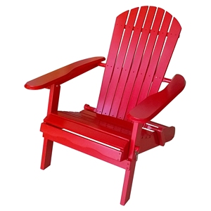 Sedia Adirondack in Legno di Abete per Tutte le Stagioni, Pieghevole, Impilabile, Ecologica, <span class=keywords><strong>Arredo</strong></span> da Esterno - Product Image 2