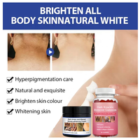Crème Blanchissante Intense pour Bikini et Intérieur des Cuisses, Anti-Taches Foncées (Marque Privée), Gommes Éclaircissantes pour Visage et Aisselles