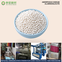 Dispersant et stabilisateur de colorant en aluminosilicate de sodium amorphe de qualité textile pour la finition des tissus et la pâte d'impression
