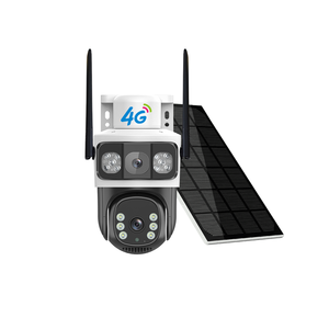 Kamera PTZ Tenaga Surya HiEasy 4G 6MP Tiga Layar Hemat Daya Penyimpanan Data Cloud Deteksi Gerakan Penglihatan Malam Luar Ruangan Terpasang - Product Image 1