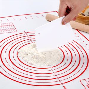 Custom 0.4mm/0.7mm Thickness Measurements Silicone Kneading Dough <b>Rolling</b> Large Pastry Baking <b>Mat</b> Sheet - Product Image 2
