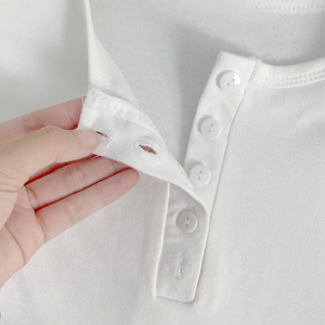 T-shirts pour femmes à bas prix Vêtements pour femmes durables 100% tissu en coton Échantillon gratuit Fabricant vietnamien - Product Image 6