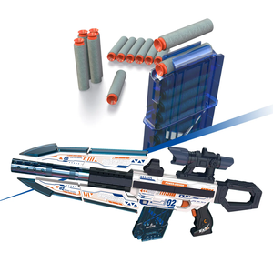 ปืนของเล่นเด็กยิงกระสุนนิ่มแบบอัตโนมัติ ปลอกกระสุนดีดออก ขายดีจากจีน ขายส่ง - Product Image 1