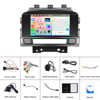 Autoradio Android Podofo 4+64G 7'' CarPlay sans fil Android Auto pour Buick Excelle 2010-2014/Opel Astra J 2011-2012 IPS/DSP/WIFI