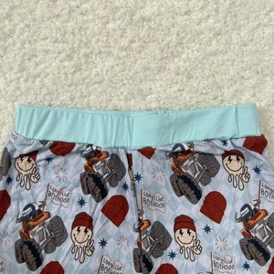 Pigiama Estivo Personalizzato all'Ingrosso con Maniche Corte e Pantaloncini, Set di Abbigliamento per Neonati in Cotone Organico, <span class=keywords><strong>Pigiami</strong></span> in Bambù - Product Image 6