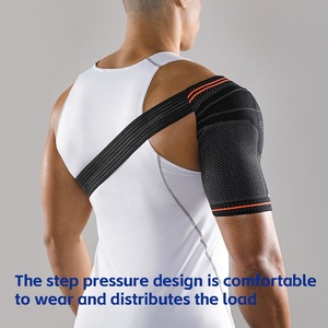VBOSi 3087 3D avancé respirant unisexe stabilisateur d'épaule en nylon toutes saisons soulagement de la luxation de l'épaule épaule de gymnastique - Product Image 4
