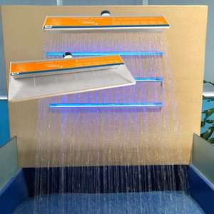 Cascade d'eau Waterscape Waterfall PB pour piscine avec lame d'eau et éclairage LED - Product Image 1