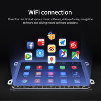 Reproductor Android para coche, 9 pulgadas, aplicable a radio V/W, Wifi, audio estéreo, GPS, MP5, todo en uno, DVD