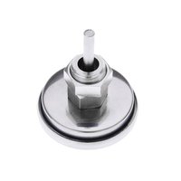 HUBEN-termómetro dial de 63mm con sonda para ahumador, parrilla, barbacoa, Hypersynes, estufa de casa, botella de agua, termómetro bimetálico