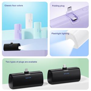 Banco de Energía Portátil de Alta Capacidad 5000mAh, Salida Rápida de 10W, Carga de Emergencia Ligera, Entrada Tipo-C, Duradero, de Polímero de Litio, Nuevo Producto - Product Image 5