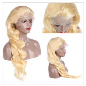 RTS dentelle transparente 13x4 perruques de vague de corps cheveux humains brésiliens 613 <span class=keywords><strong>Hondy</strong></span> Blonde vague de corps dentelle avant perruque frontale - Product Image 2