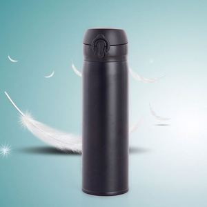 Bouteille isotherme en acier inoxydable de 500 ml, couleur unie, anti-fuite, isolation thermique 6-12 heures, excellent prix pour l'Indonésie et la Malaisie - Product Image 2