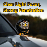 Projecteur de phare LED miniature de 2,5 pouces, lentille de projecteur Bi-LED, faisceau haut et bas, 12V 50W