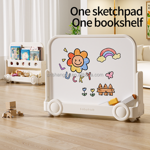 Trẻ Em Giá Vẽ Đa Chức Năng Kệ Sách Lưu Trữ Giá Ma Thuật Trẻ Em Viết Tranh Vẽ Bảng Trắng Đứng Vẽ Đồ Chơi - Product Image 2