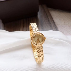 Minimalist Retro Niche Light Luxury Small Gold Quartz Pointer Women's Internet-Famous Hot-selling Petite Exquisite Dial <b>Watch</b> - Product Image 2