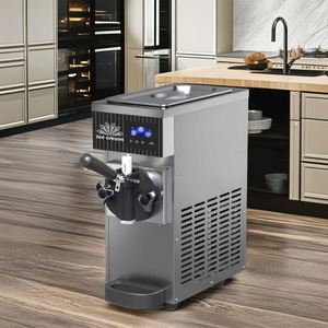 Nhà Máy Trực Tiếp <span class=keywords><strong>Mini</strong></span> Sử Dụng Thương Mại Đầu Duy Nhất Tự Động Máy Làm Kem Mới Mềm Phục Vụ Cho Nhà Hàng Làm Trái Cây Nguyên Liệu - Product Image 3