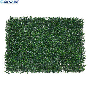 ألواح جدار عشب صناعي الأفضل مبيعًا SKH4060-NV 50*50 سم ستارة خلفية لجدار عشب صناعي سياج نباتي - Product Image 1