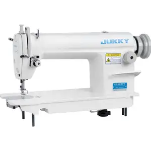 Jukky 8500 परिधान merchinery औद्योगिक उच्च गति शीर्ष और नीचे फ़ीड चलने पैर औद्योगिक सिलाई मशीन के लिए चमड़े