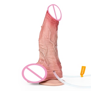 OS-ADLCQZS5018 Silicone Realistic Penis Ejaculation <b>Dildo</b> Wholesale Inflatable Female Masturbator Squirting <b>Dildo</b> Adult Sex Toys - Product Image 1