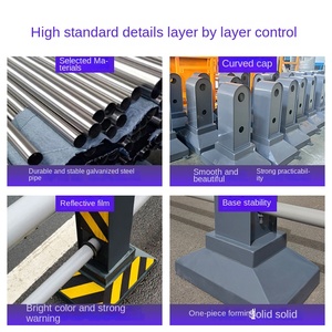 Barandilla Municipal Galvanizada para Acera de Guangdong Foshan, Barrera de Protección de Aislamiento Central para Vías No Motorizadas, Rejilla Protectora al por Mayor - Product Image 2