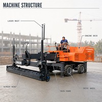 Machine de nivellement laser HWAON pour la pose de sols en béton à vendre