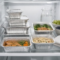 Prix d'usine – Barquettes jetables en aluminium de qualité alimentaire pour l'emballage de produits traiteur, export et cafés